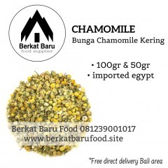 Chamomile 250 gr / Bunga Chamomile Kering / Teh Chamomile / Loose Tea