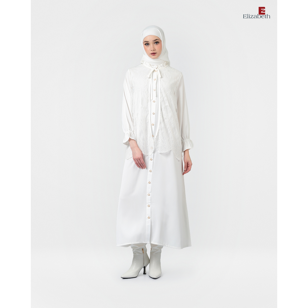 Pre Order Elizabeth Raya Edition - Gamis Brokat | Radiance Heirloom 0595-2124