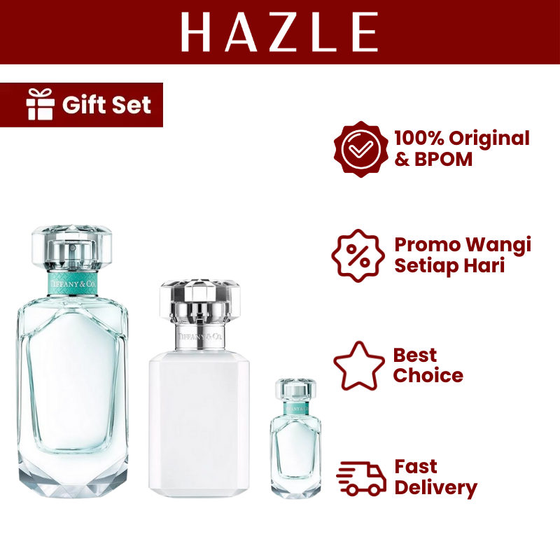 [Gift Set] Parfum Tiffany & Co Signature Woman EDP 75 ml + Body Lotion 100 ml + EDP 5 ml
