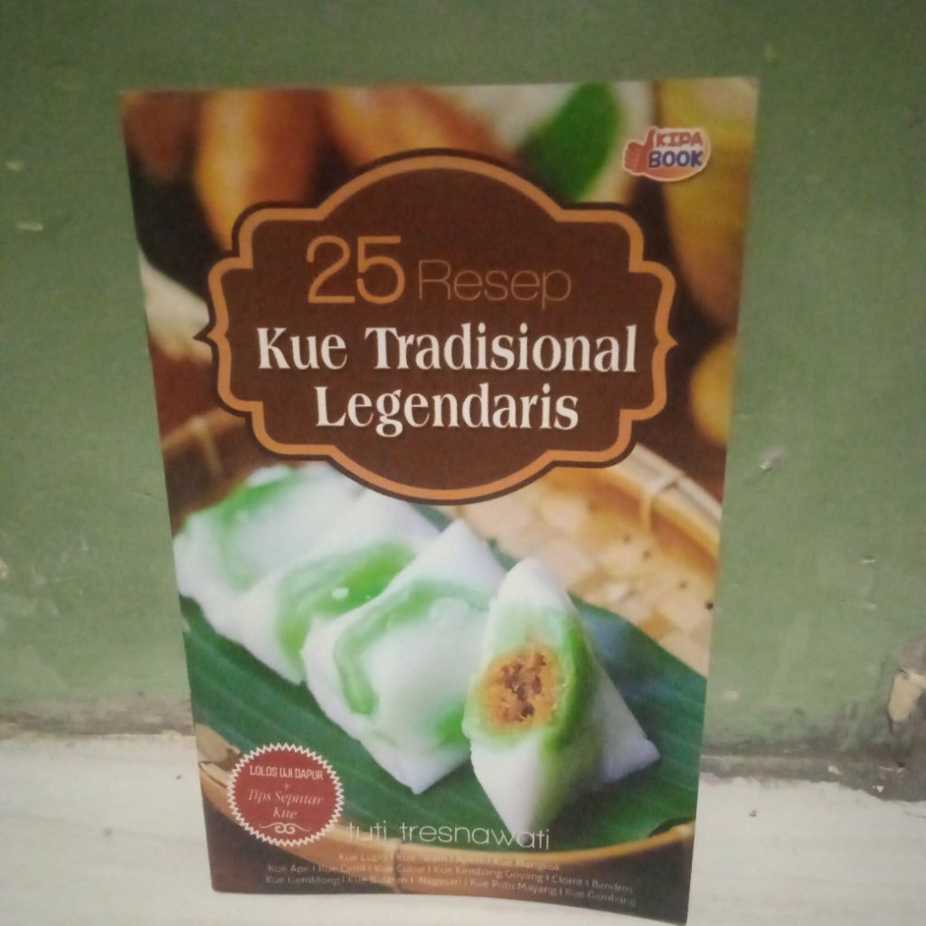 buku resep, 25 Resep Kue Tradisional Legendaris