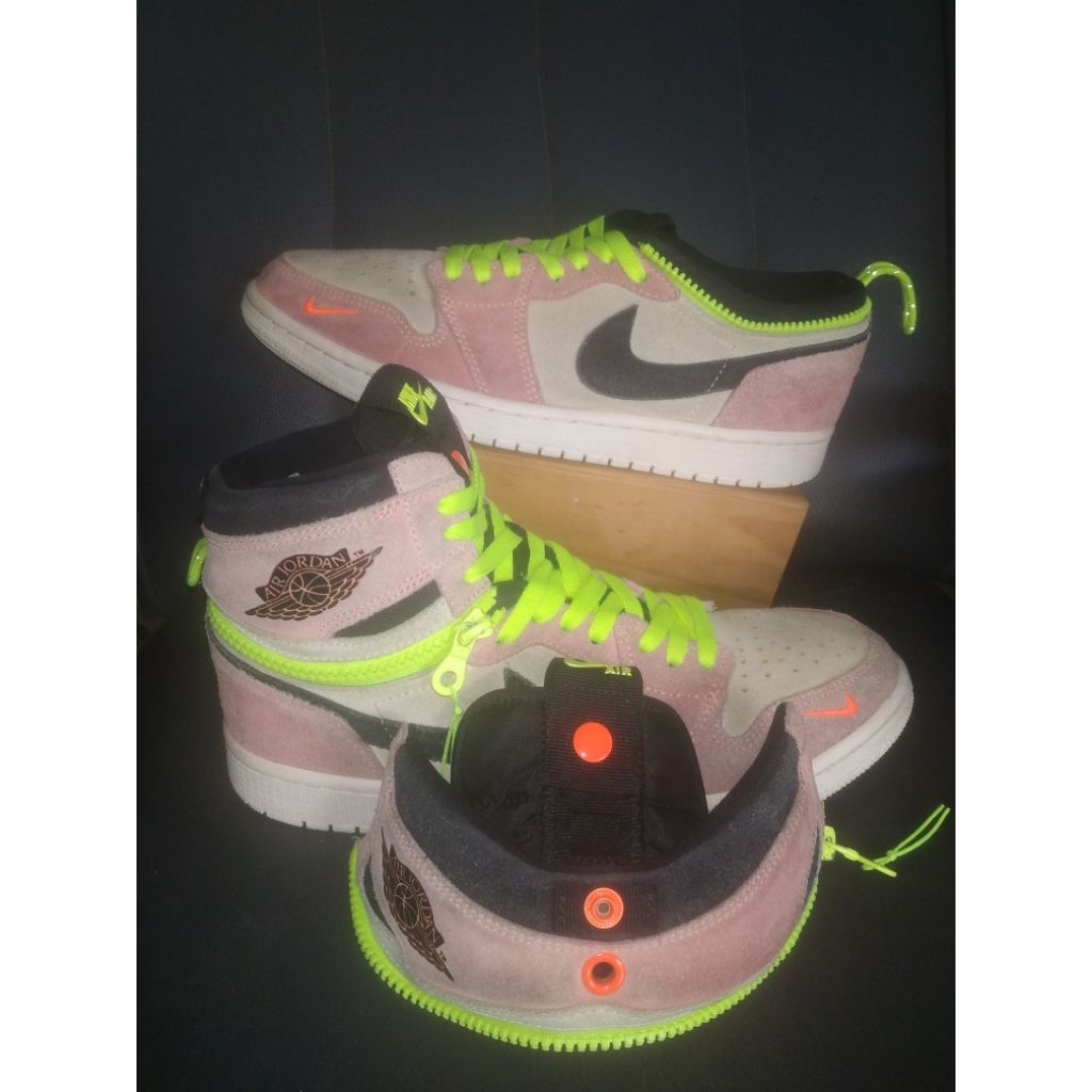 Nike AJ1 Switch Pink Volt 43