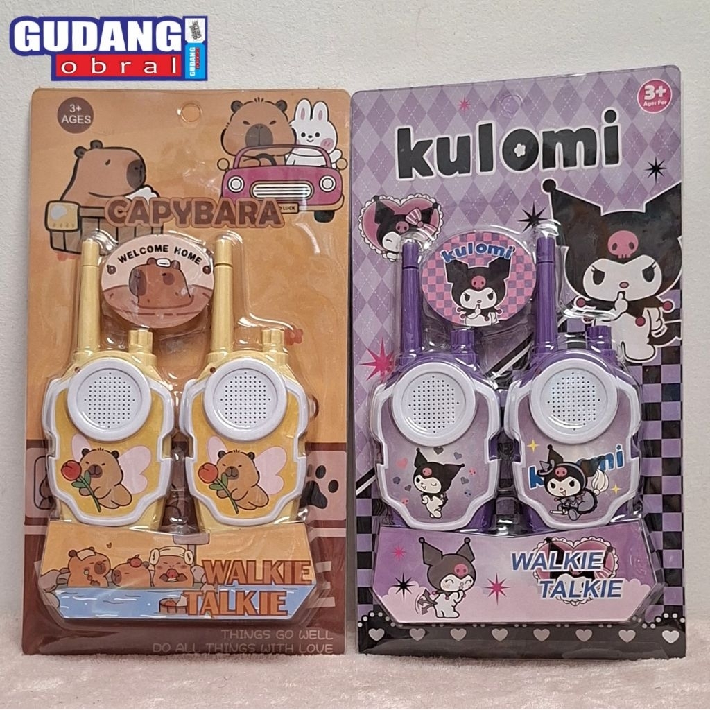 GO - Mainan walkie talkie / mainan ht / mainan komunikasi