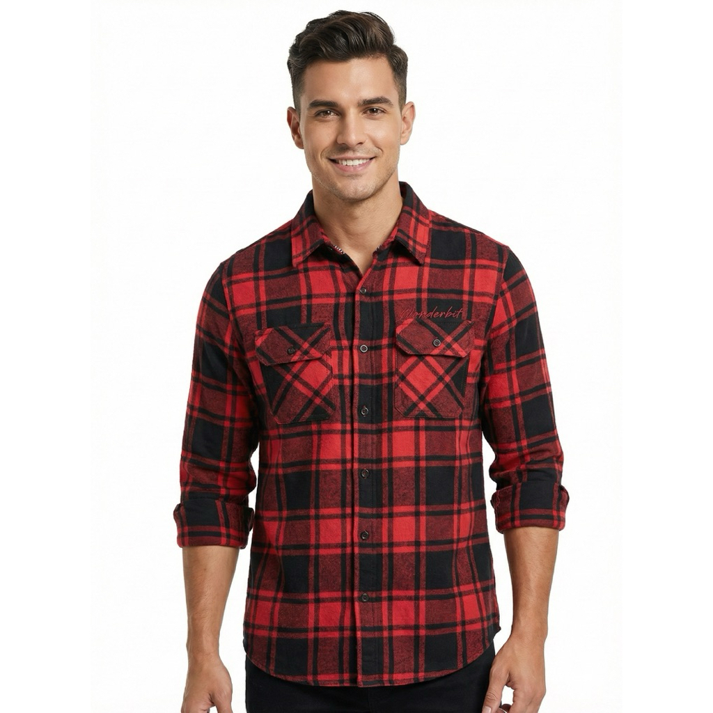 kemeja pria spyderbilt original size small