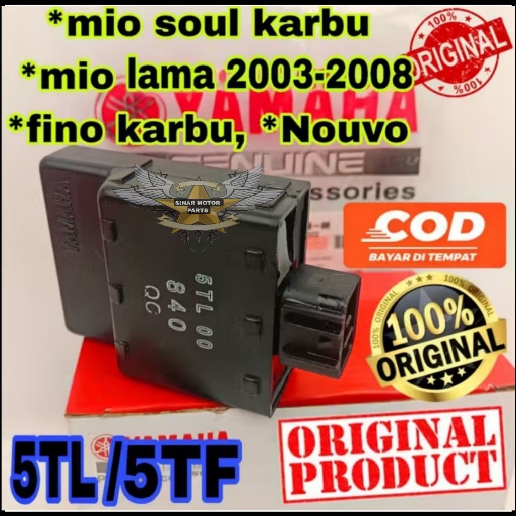 CDI Yamaha Original 5TL, Mio Sporty, Mio Lama, Mio Soul Karbu, Fino Karbu, Nouvo, Yamaha Ygp