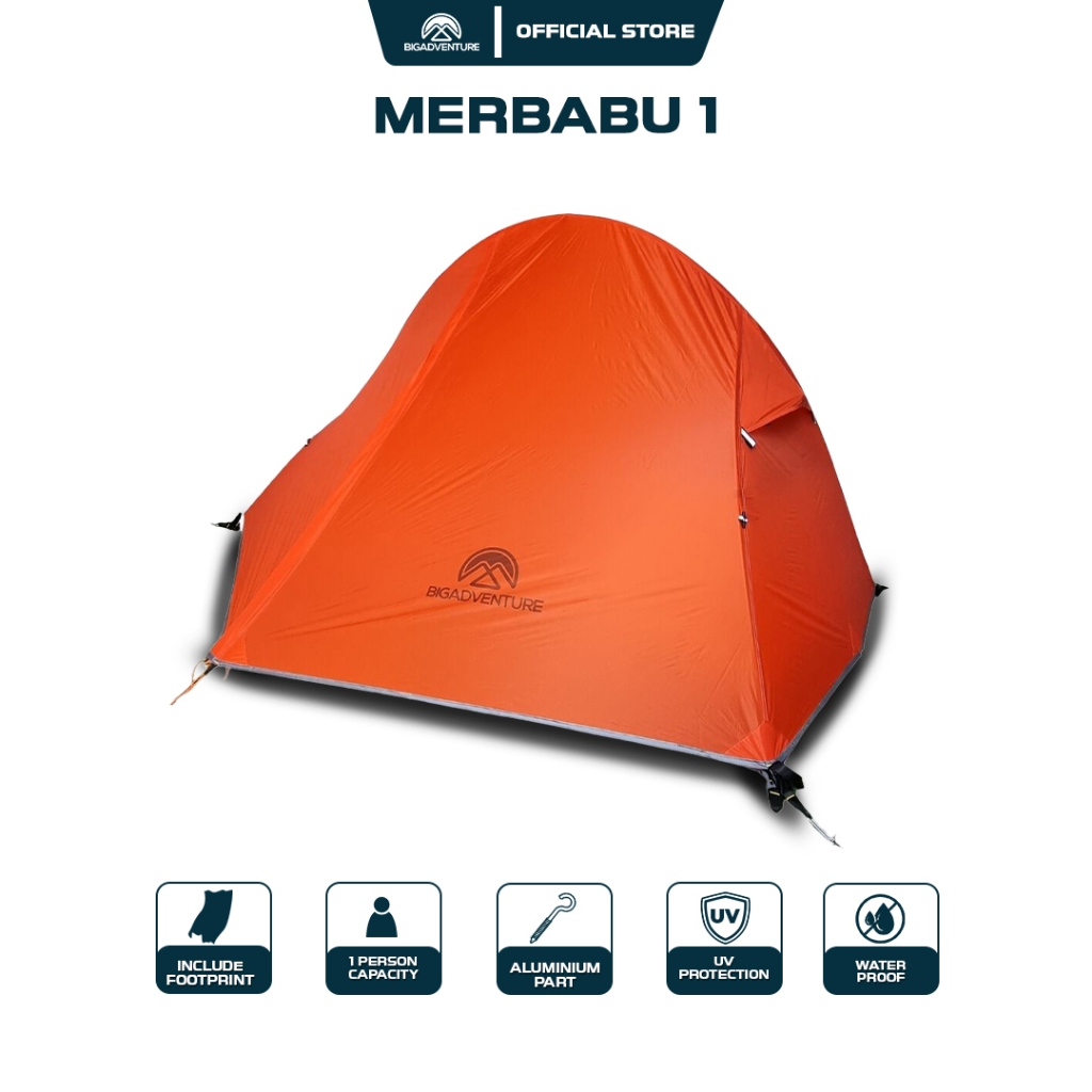 Bigadventure Merbabu Reborn 1 - Tenda 1 Person