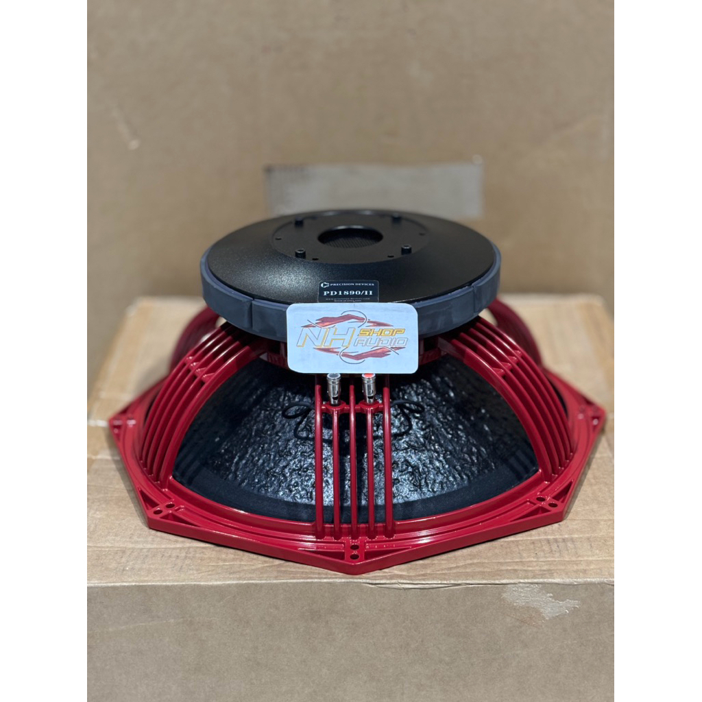Speaker PD1890/II PD 1890 MKII PD1890 MK2 18in Subwoofer VC 5in Daun Coating Tahan Air  Speaker pd 1
