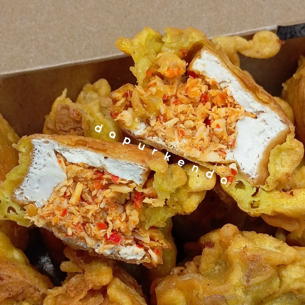 Tahu Isi Full Ayam Pedas / Tahu Isi Ayam / Tahu Isi Pedas / Gorengan Matang / Gorengan Siap Saji / T