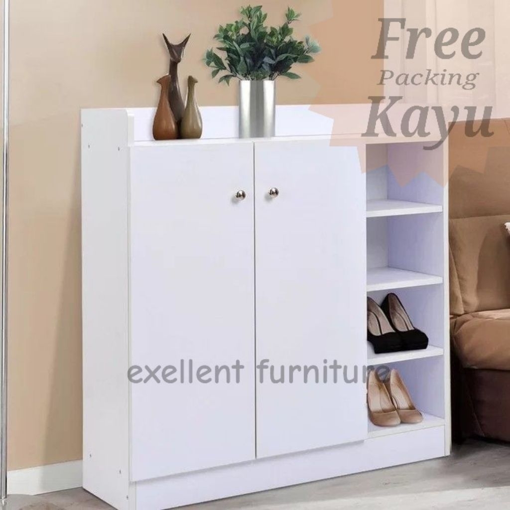 lemari sepatu, rak sepatu minimalis modern