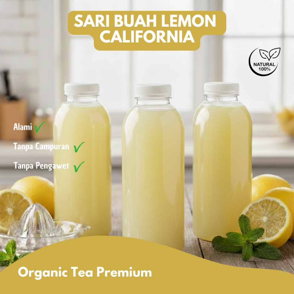 Sari Buah Lemon California - Sari Lemon Murni