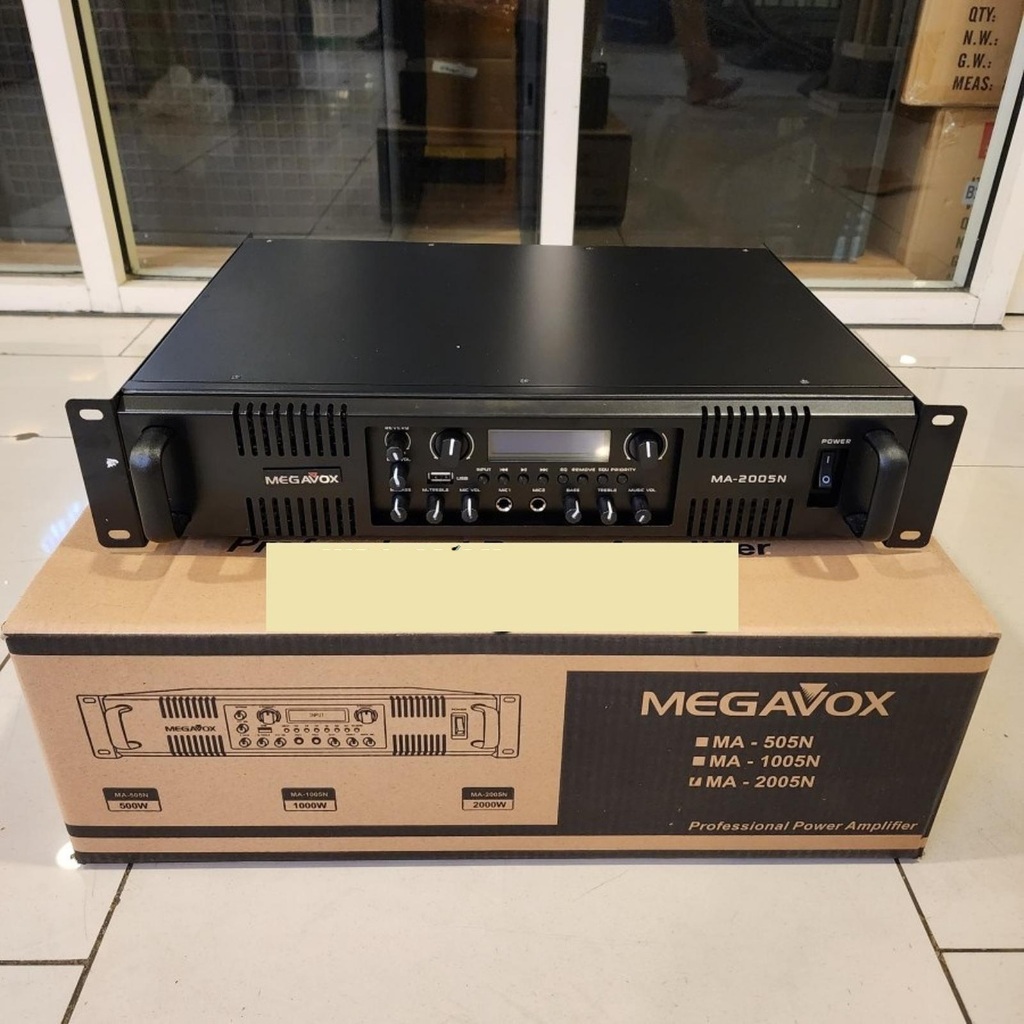 POWER AMPLIFIER MEGAVOX MA 2005N / MA-2005 N/ MEGAVOX MA2005N