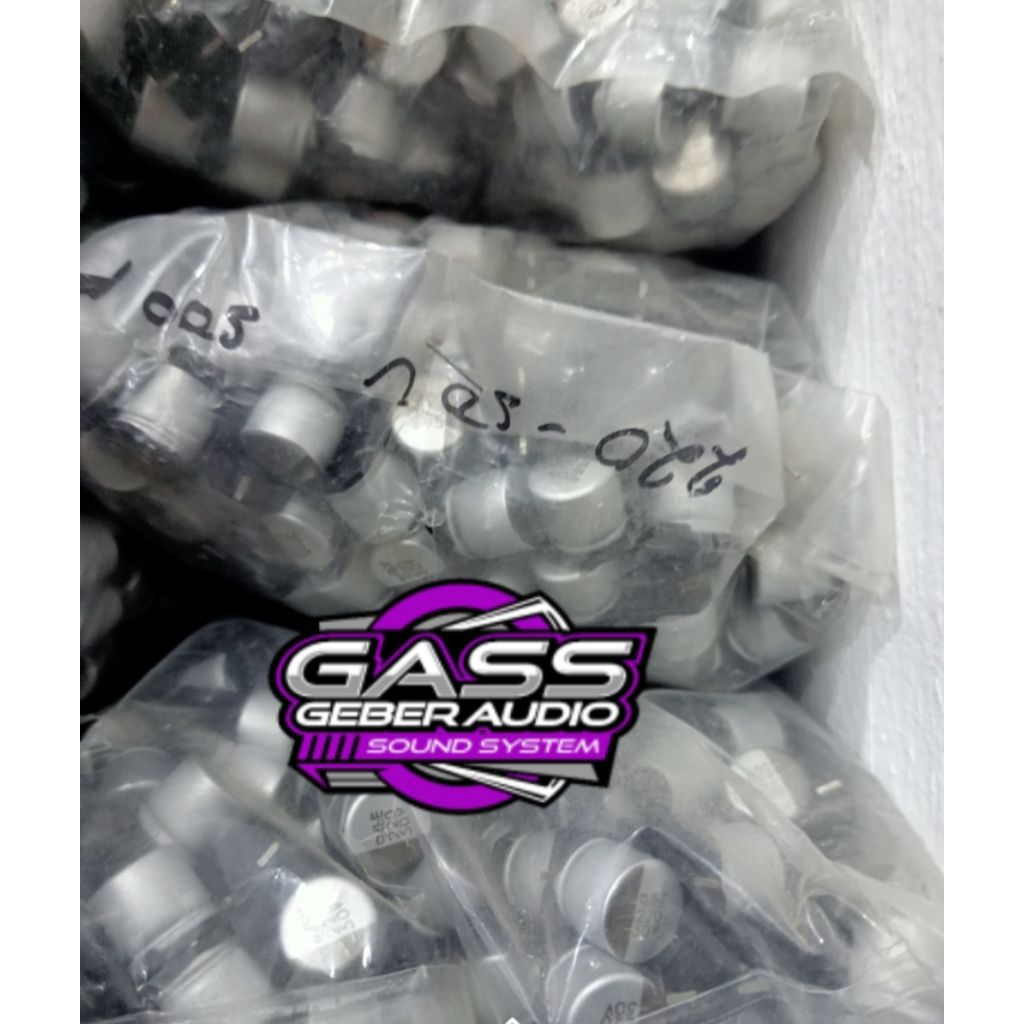 Elko smd 220uf 50v per 100 pcs