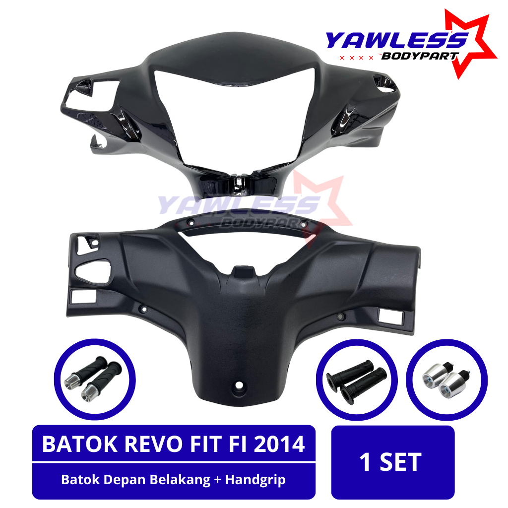 Batok Revo fit Totok kepala Revo Fit Fi revo injeksi Hitam
