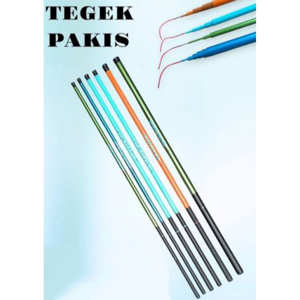 joran tegek pakis lentur