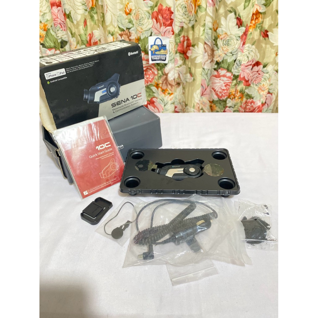 Intercom Sena 10C Motorcycle Bluetooth Camera & Communication System