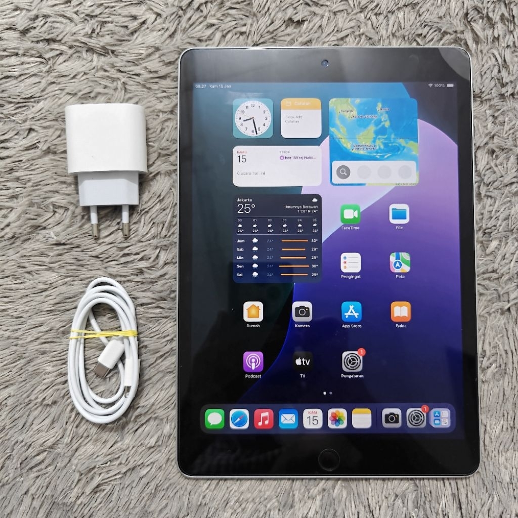Ipad 9 256gb Wifi Inter Second Mulus Normal Siap Pakai