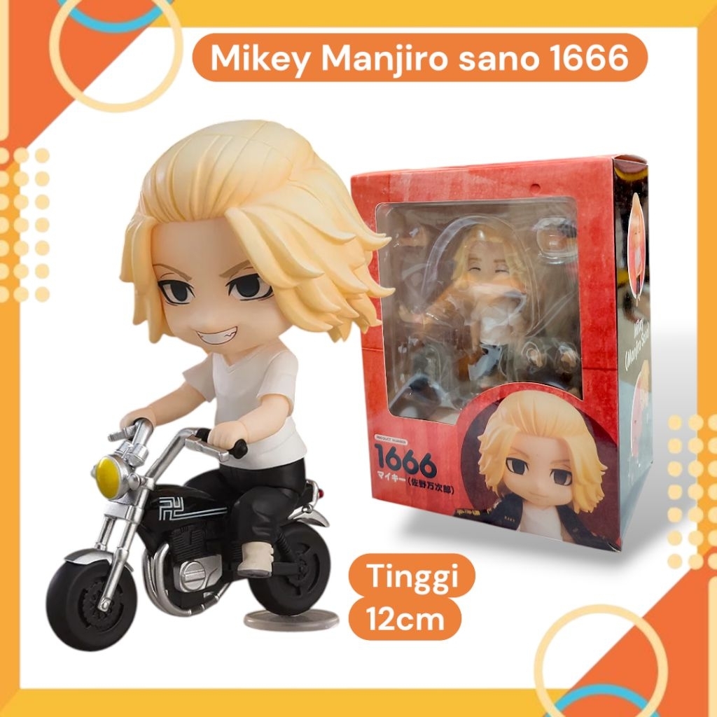 Action Figure Nendoroid Manjiro Sano Mikey Tokyo Revengers Anime Figure Mikey