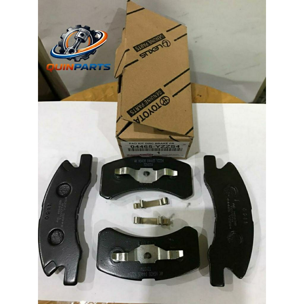 Brake pad - kampas rem Depan Agya manual ( 04465-YZZS4 )