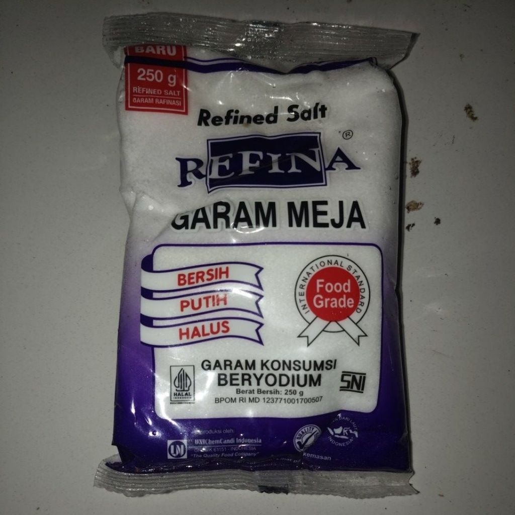 garam penyedap  masakan
