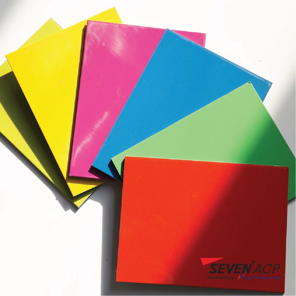 ACP SEVEN 0.3 PVDF 4mm - Alloy 1100 - Per lembar