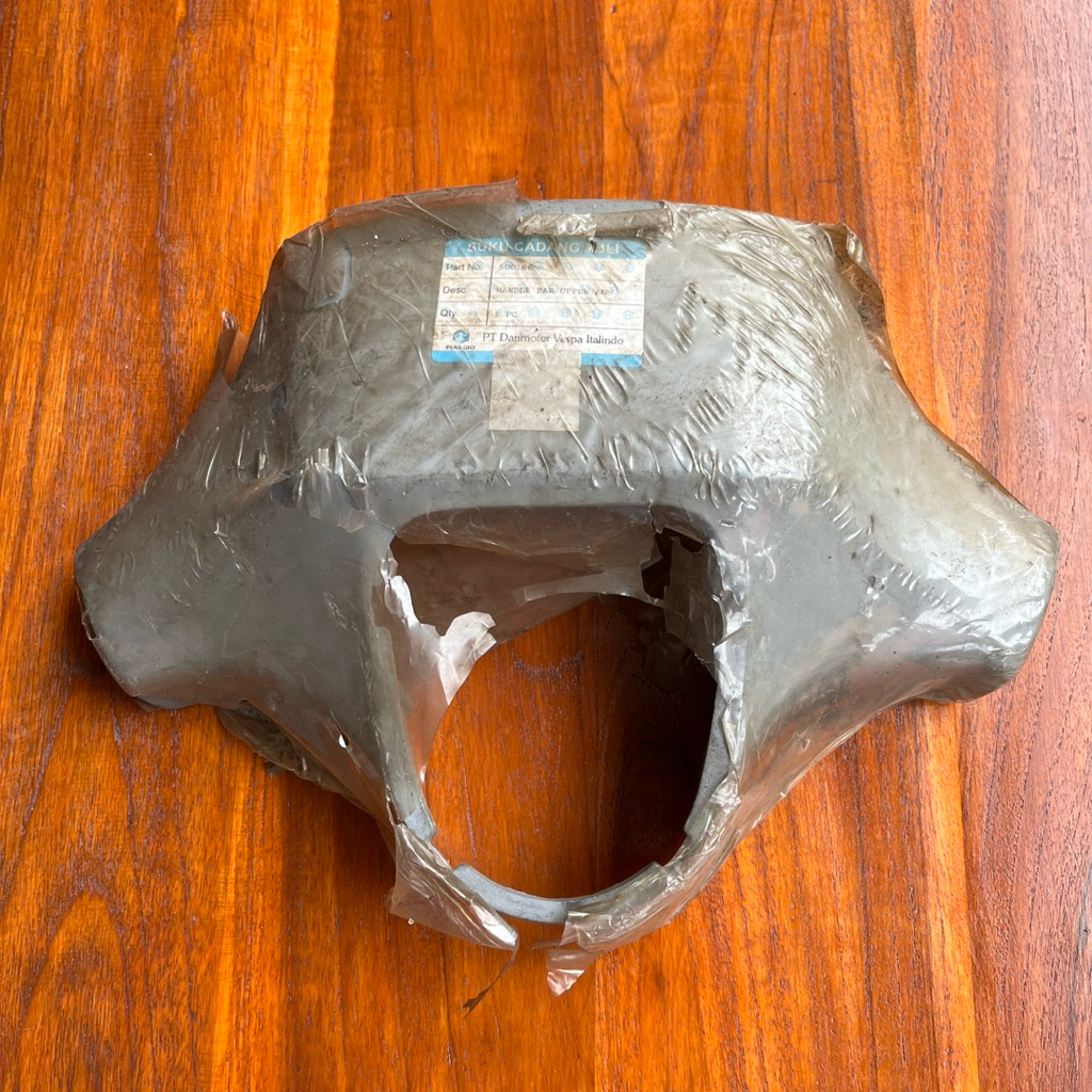 Batok Atas Stang Batok Stang Vespa Px Exclusive Spartan Bahan Babet Danmotor Biru Original NOS