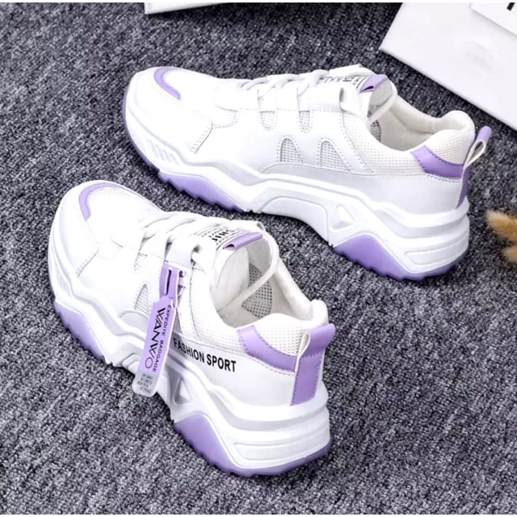 Sepatu Wanita Wanwo/Sneakers Wanita tali