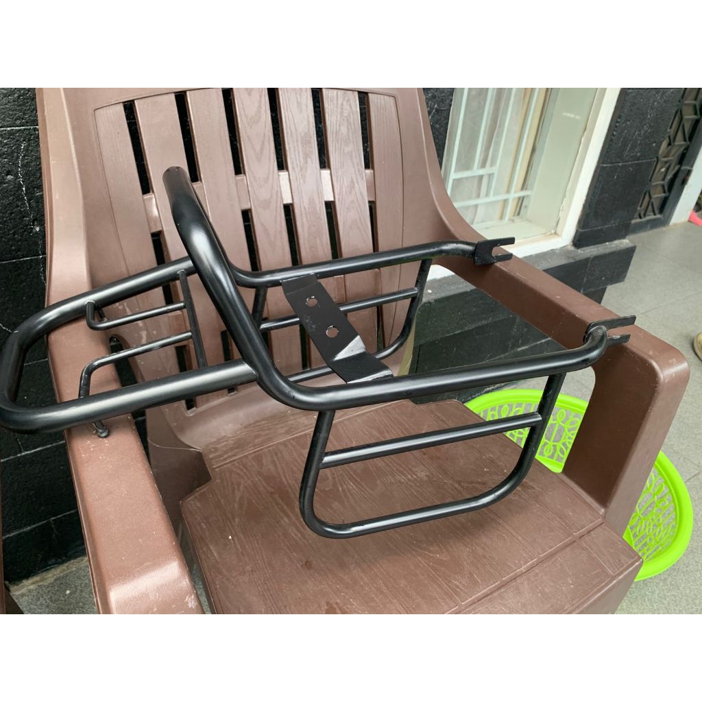 [Second] Aksesoris Motor Backrack Kawasaki W175. Rak Behel Motor W175 / W175TR / W175 TR