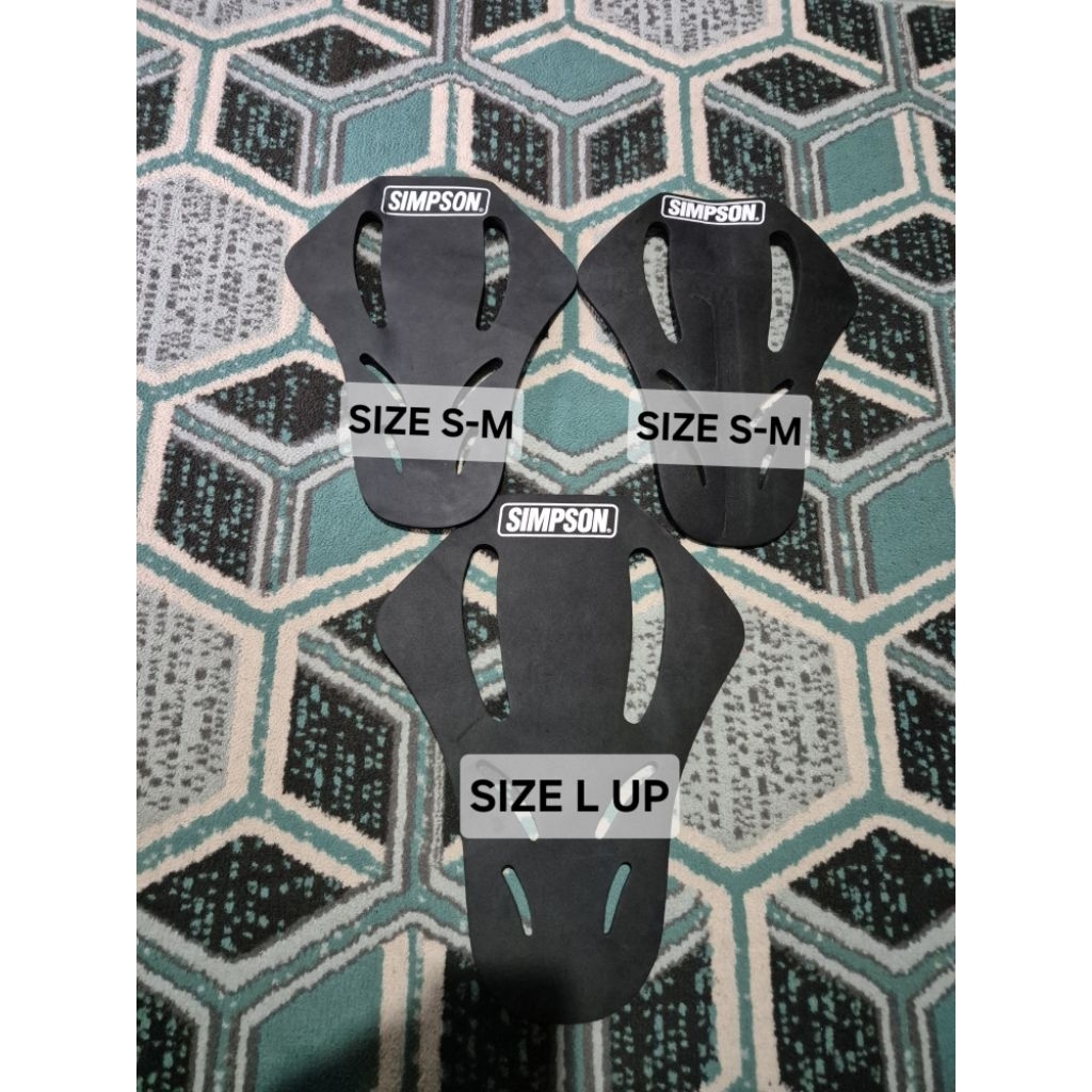 Protektor protector punggung jacket simpson original
