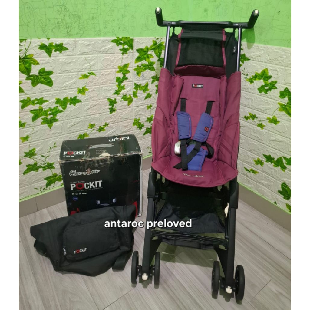 Stroller Pockit Gen 5 Warna Purple
