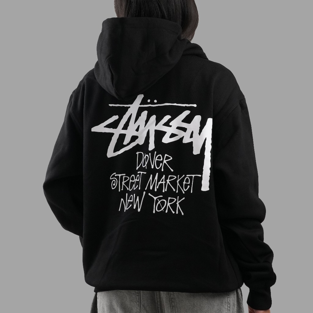 Stussy Stock DSM New York Black Hoodie