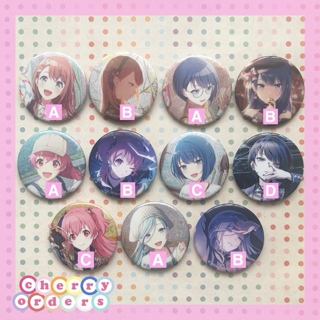 Project SEKAI Glitter Can Badge MORE MORE JUMP