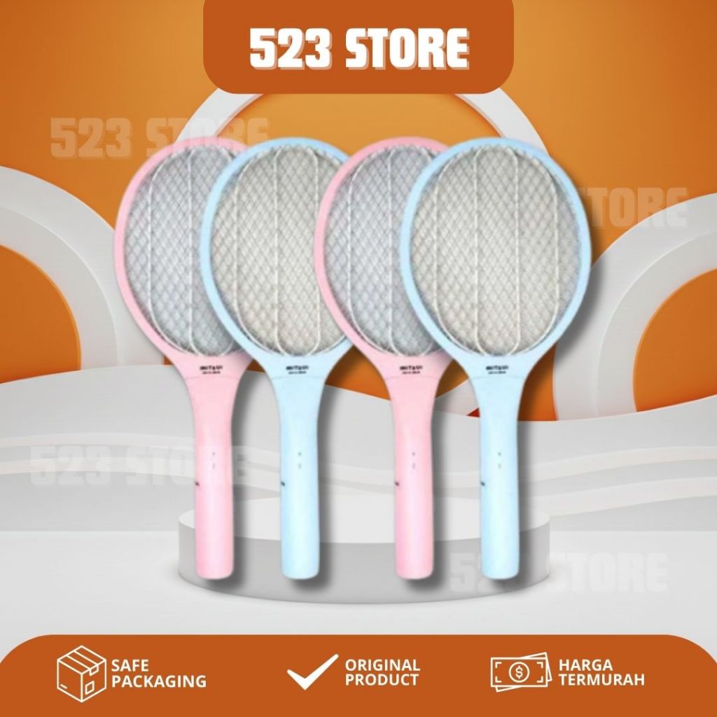 Mitsui Raket Nyamuk MRN 65 Zeus / Reket Cas Murah