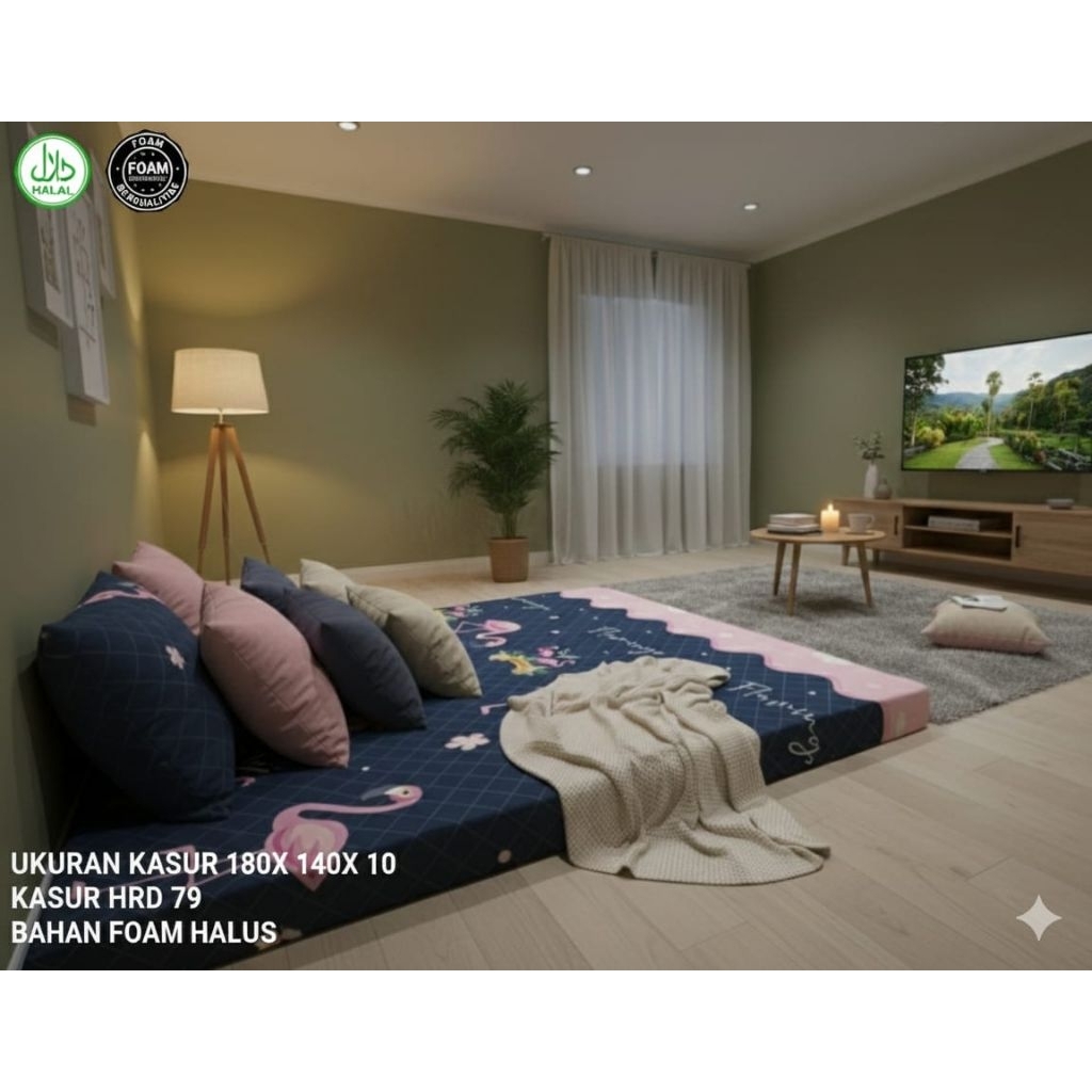 Kasur Busa uk 140x10x180