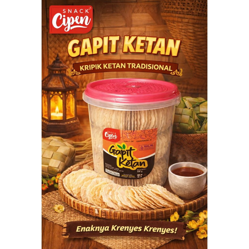 Gapit ketan toples
