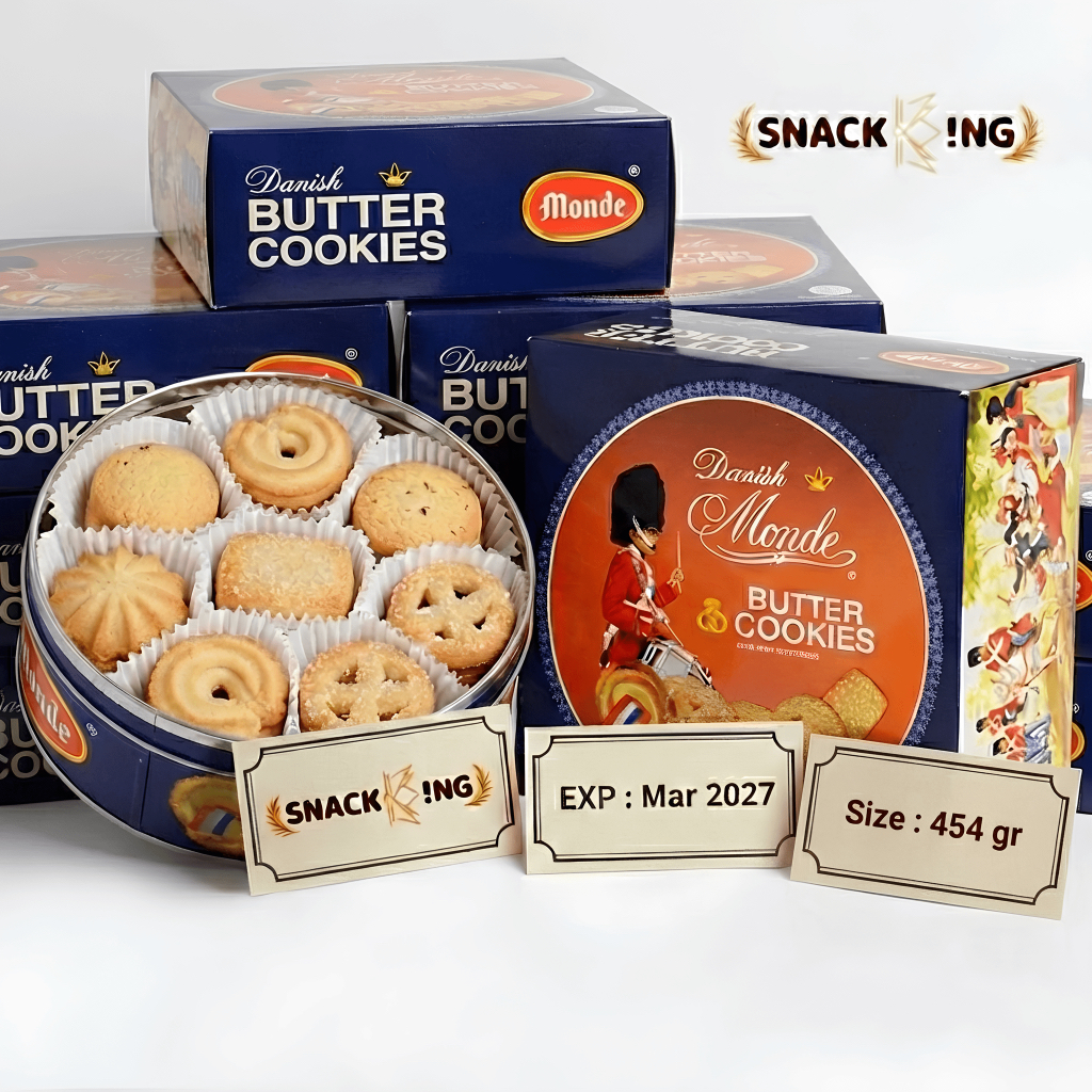 PROMO Biskuit Monde Butter Cookies Kecil 454 Gram/454gram FREE PACKING DUS