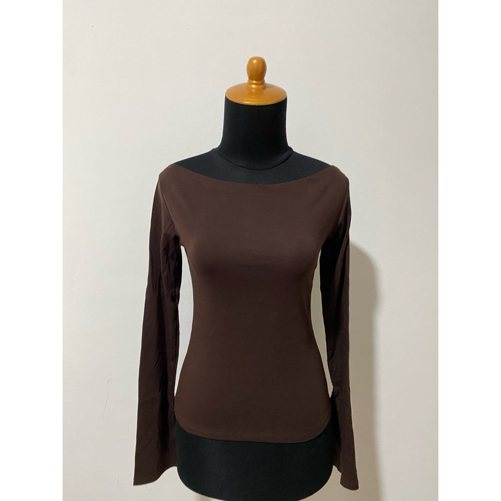 kaos wanita lengan panjang import