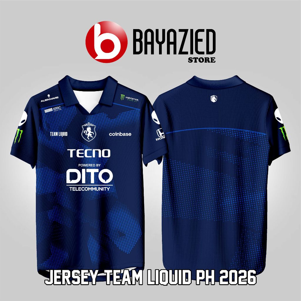 Jersey Team Liquid ID Team Liquid PH Baju Kaos Game Terbaru 2025