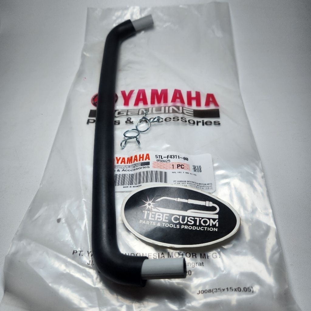 Selang Slang Bensin Membran Ke Karbu Dari Tangki Bensin Mio Sporty Mio Smile 5TL-F4311-00 ORI YGP