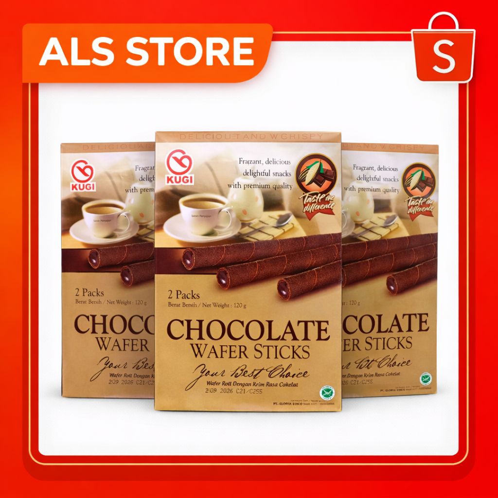 Chocolate Wafer Sticks (KUGI) 120 gr