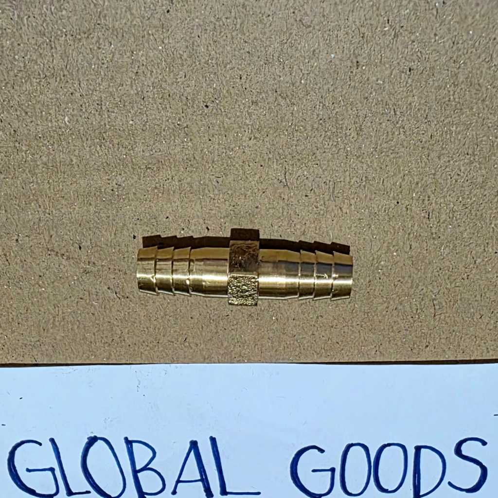 Sambungan Selang LPG 3/8 kuningan nepel selang lurus