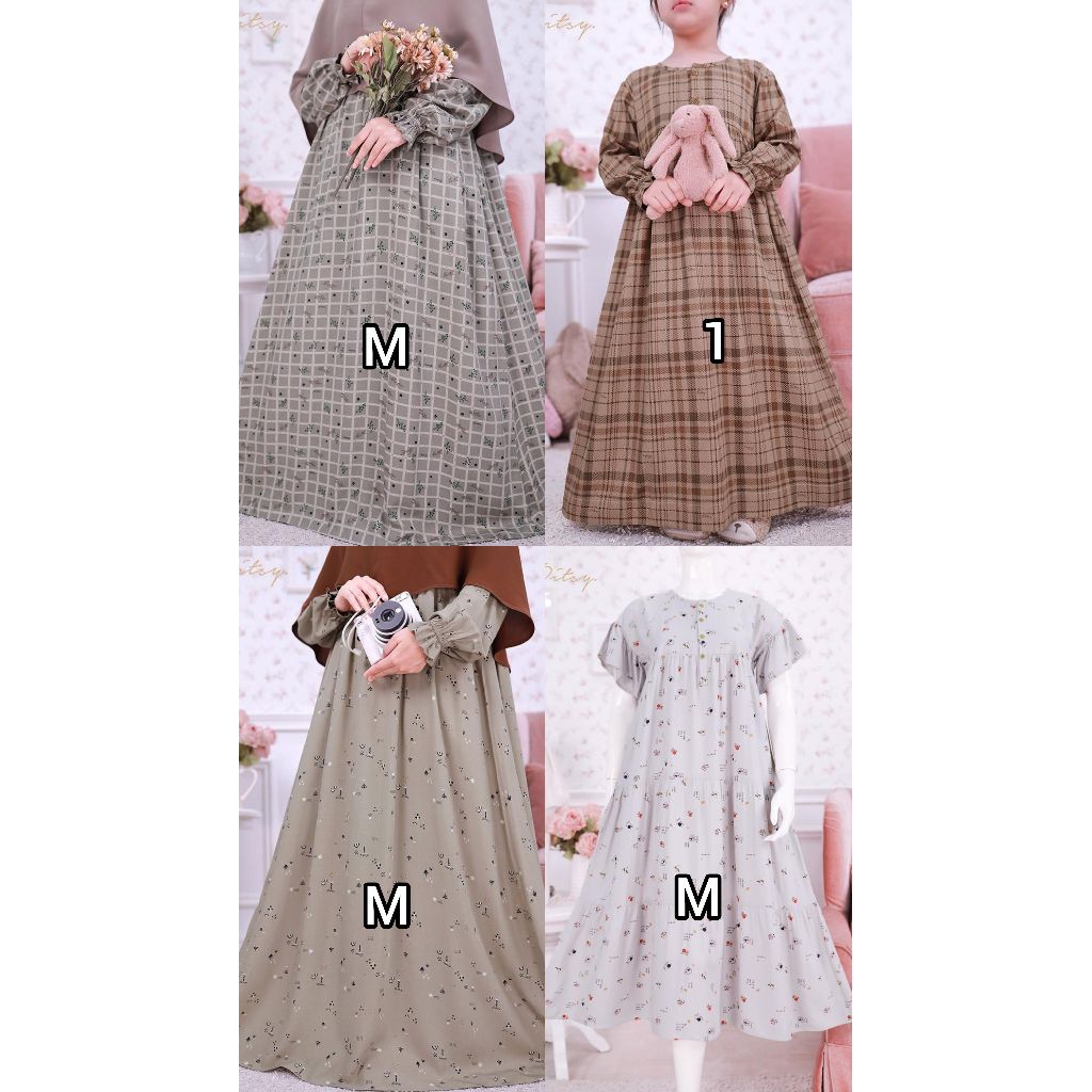 ditsy desember night gown ditsy daster ditsy