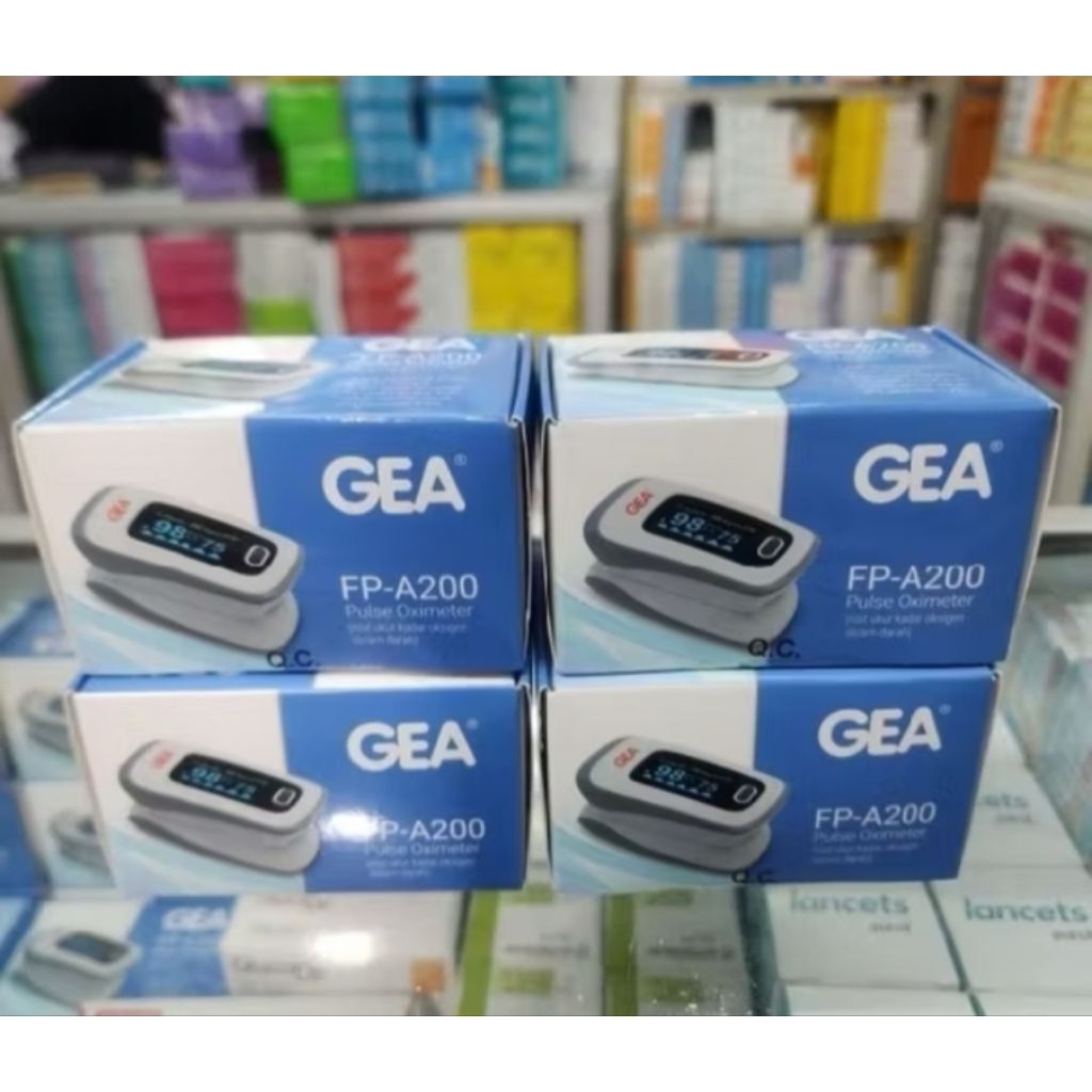 Pulse Oxymeter FP-A200 GEA / Alat Ukur Kadar Oksigen Oxymeter