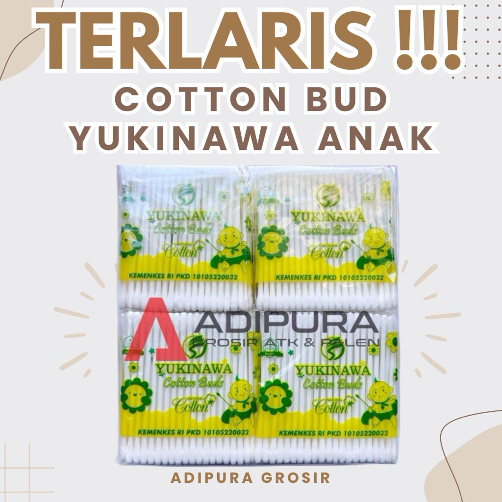 Cotton Bud 100 YUKINAWA Anak