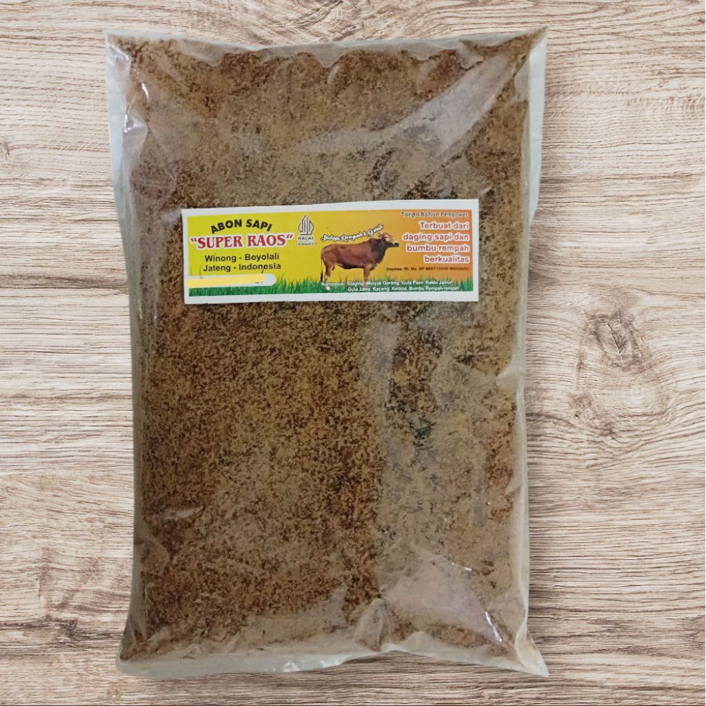 Abon Sapi Super Raos 1kg