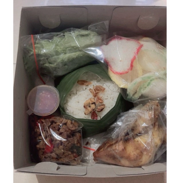 Paket Nasi Box Biasa - Nasi Kotak - Nasi Ayam