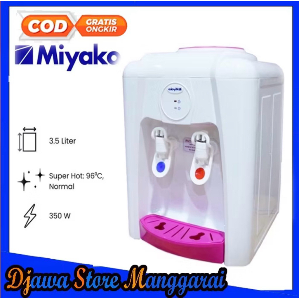 Dispenser Miyako 185 186 189 190 290 | Dispenser Murah Miyako Bulat Kotak | Tempat Air Galon Miyako 