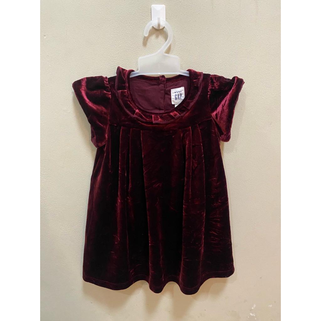 preloved Dress pesta anak bayi size 12-18 bulan