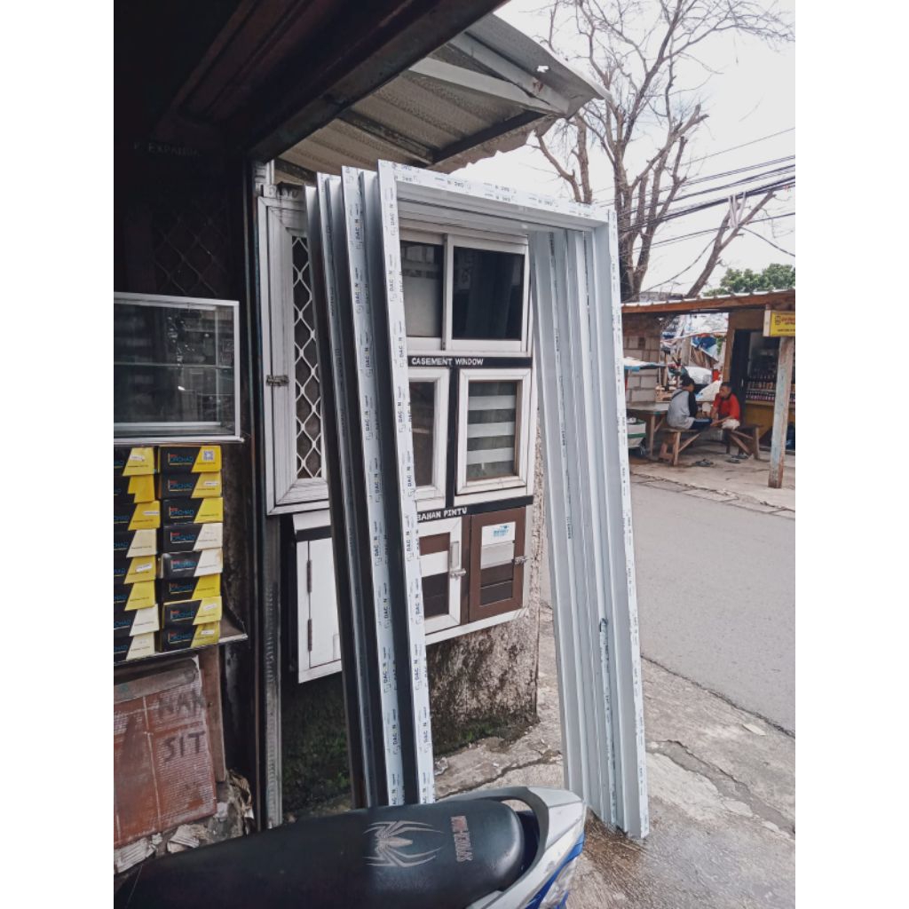 kusen pintu aluminium/gawang untuk pintu