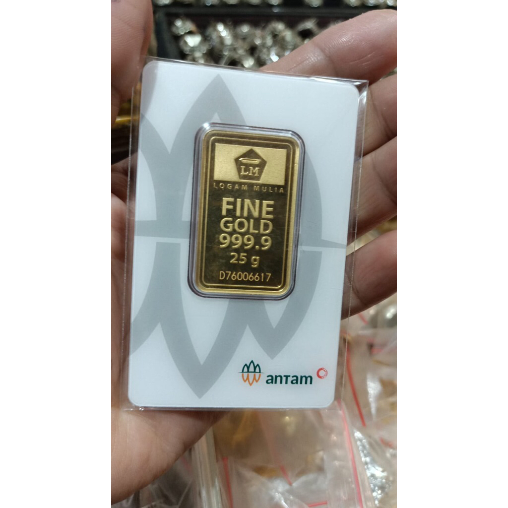 logam mulia 25gr 2026 new