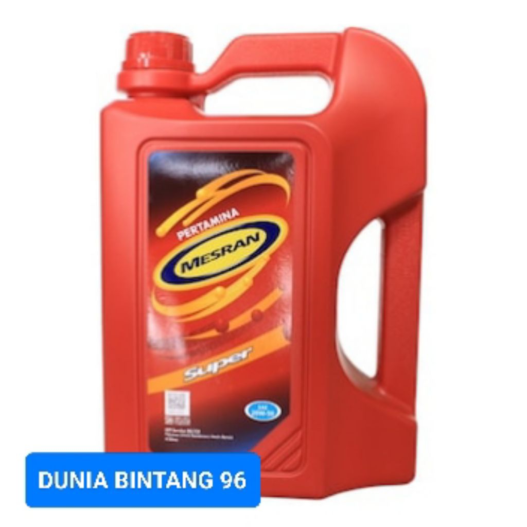 Oli Mesin Pertamina Mesran Super 20W-50 Original 4Liter