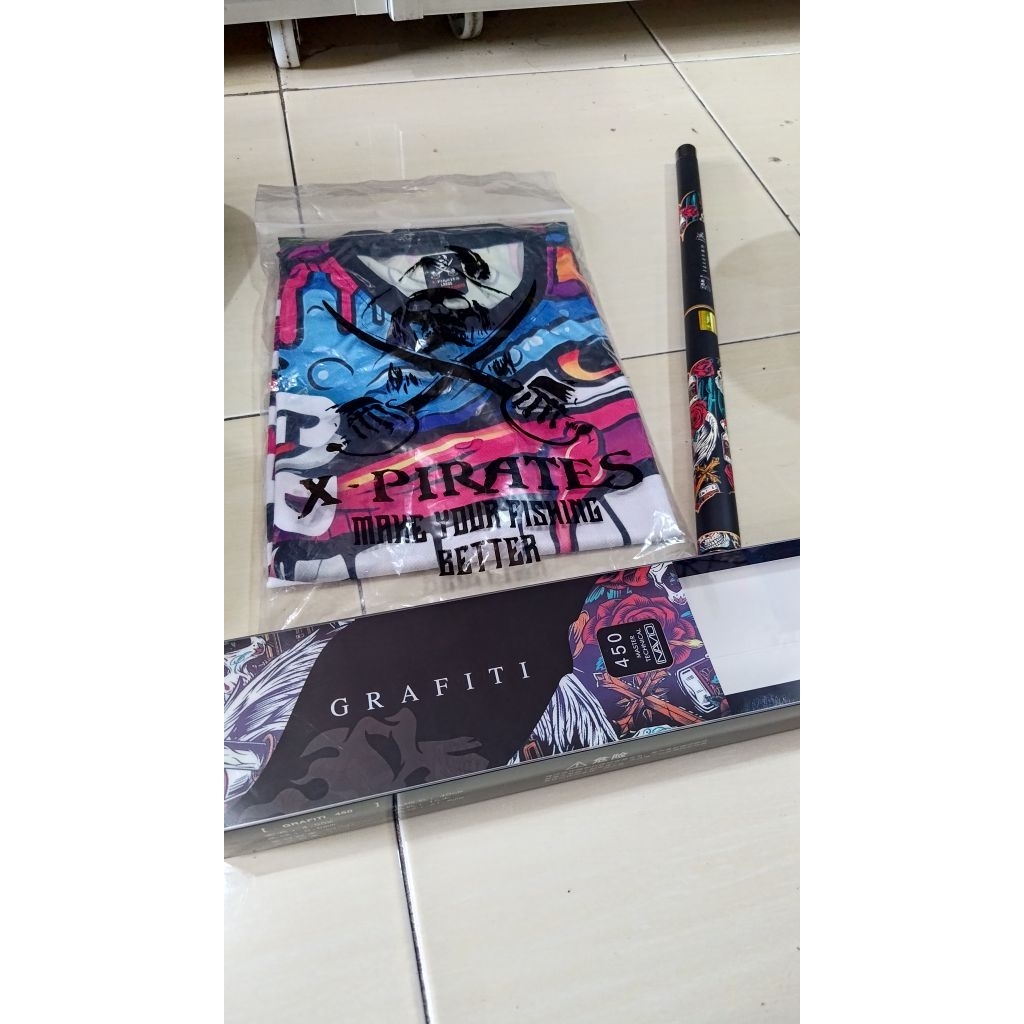 Tegek Carbon X Pirates Grafiti P450